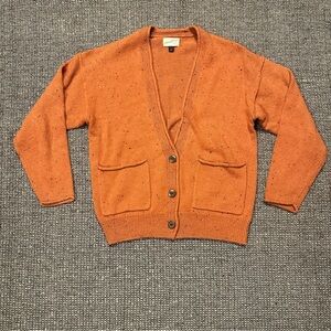 Universal Thread Orange Cardigan